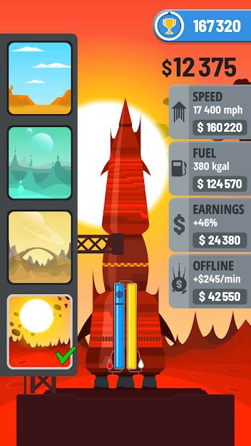 Rocket Sky Mod Apk v1.6.0 (Unlimited money) Download for Android 2